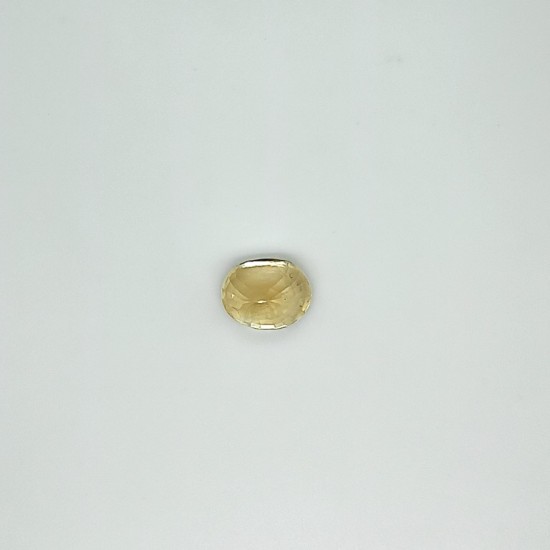 Yellow Sapphire (Pukhraj) 6.61 Ct gem quality Yellow Sapphire (Pukhraj) 6.61 Ct gem quality